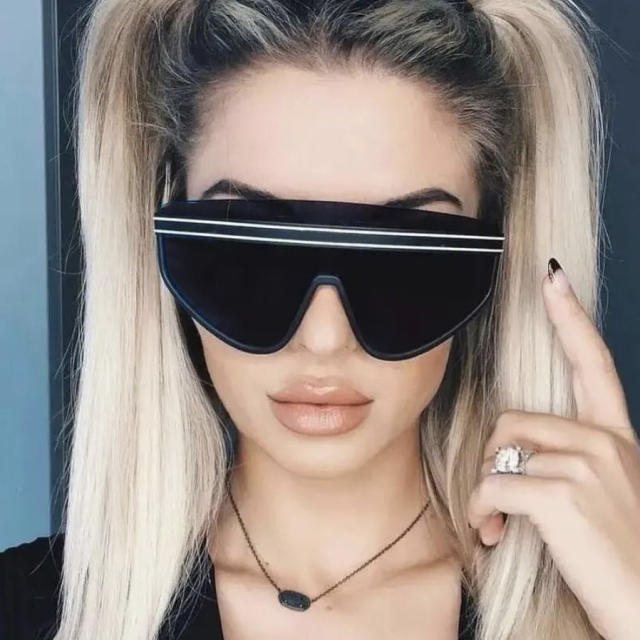 Personality one piece women sunglasses