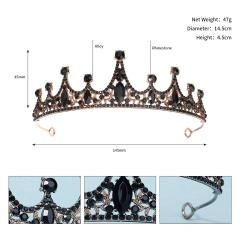 Baroque diamond crown