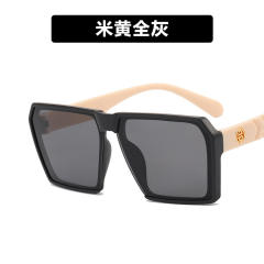 INS large square frame women sunglasses