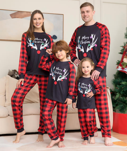 Christmas pajamas family matching pajamas