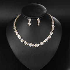 Luxury diamond necklace set for women