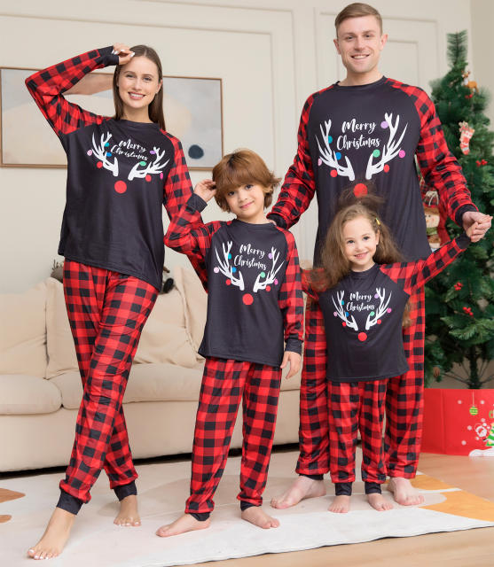 Christmas pajamas family matching pajamas