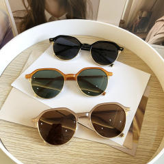 Vintage half rim sunglasses