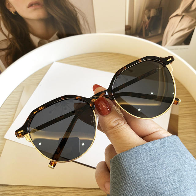 Vintage half rim sunglasses