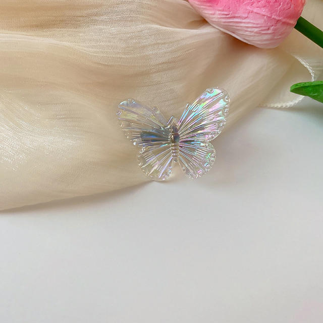 Super sweet butterfly duckbill hair clips