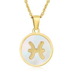 Round pendant zidoac necklace stainless necklace