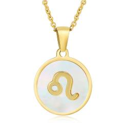 Round pendant zidoac necklace stainless necklace