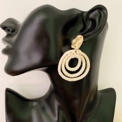 Boho holiday trend braid earrings