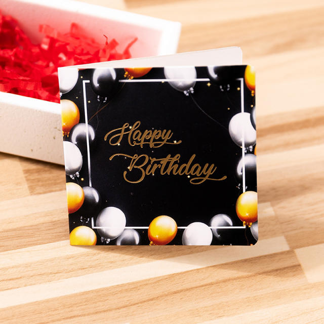 Creative greeting congratulation happy birthday cards