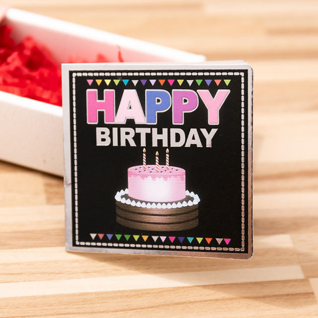 Creative greeting congratulation happy birthday cards