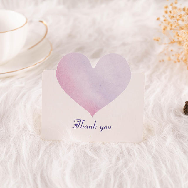 INS heart design greeting cards