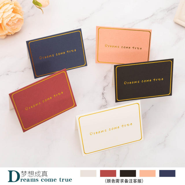 Simple design business greeting cards