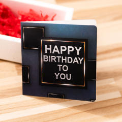 Creative greeting congratulation happy birthday cards