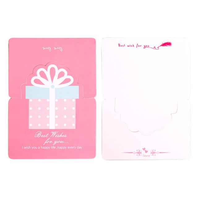 Korean fashion greeting cards