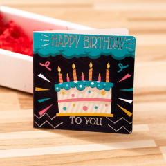 Creative greeting congratulation happy birthday cards