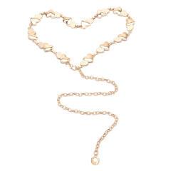 INS metal feeling women chain belt