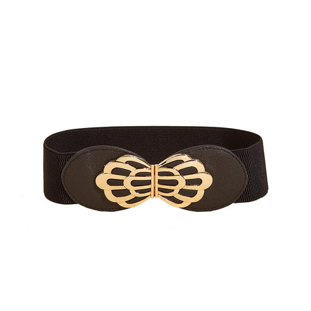 New arrival butterfly buckle elastic corset belt for women