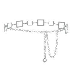 INS metal feeling women chain belt