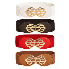 New arrival butterfly buckle elastic corset belt for women