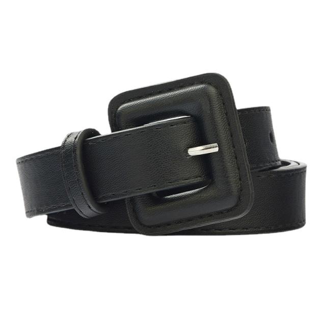 Occident fashion patterned buckle belt