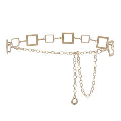 INS metal feeling women chain belt