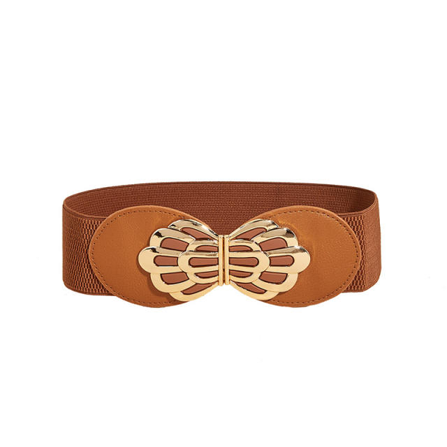 New arrival butterfly buckle elastic corset belt for women