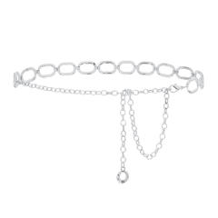 INS metal feeling women chain belt