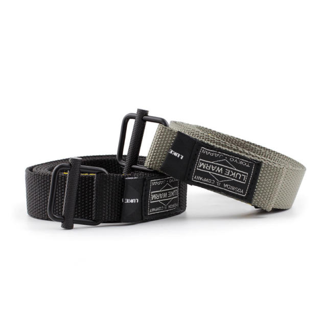 New design canvas belt for men