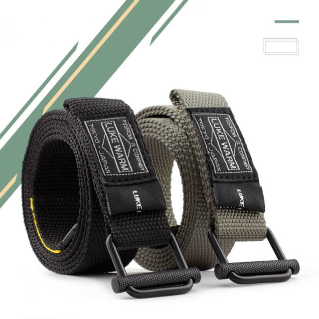 New design canvas belt for men