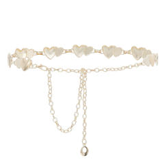 INS metal feeling women chain belt