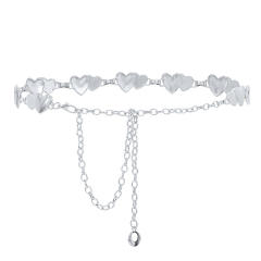 INS metal feeling women chain belt