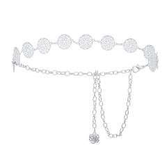 INS metal feeling women chain belt