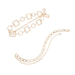 INS metal feeling women chain belt