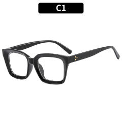 Occident fashion square rim reading glasses