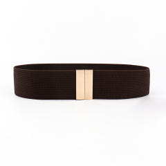 5cm plain color easy match elastic corset belt