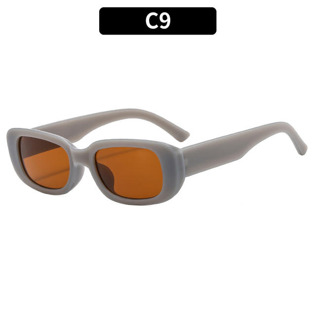 2022 Colorful frost rim sunglasses