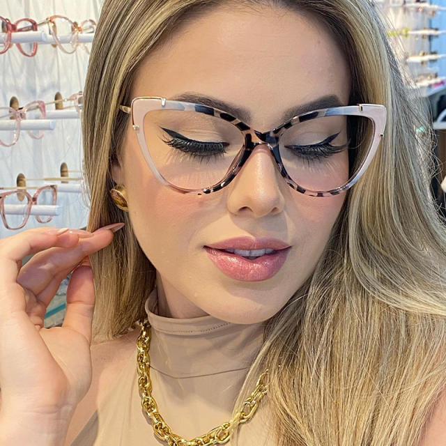 TR90 popular cat eye shape blue light reading glasses