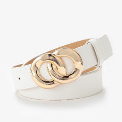 Fashionable chain design buckle belt