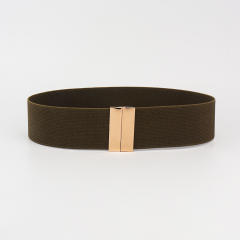 5cm plain color easy match elastic corset belt