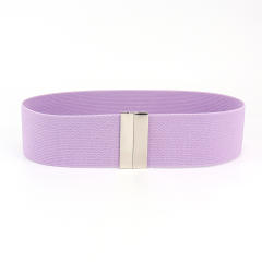 5cm plain color easy match elastic corset belt