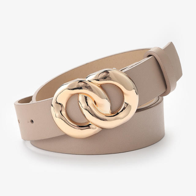 Fashionable chain design buckle belt