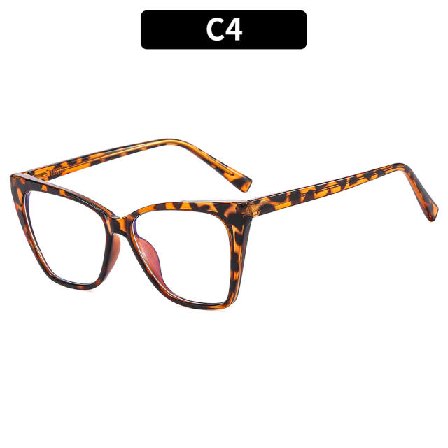 INS popular cat eye shape blue light reading glasses