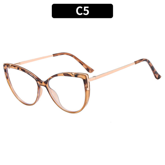 TR90 popular cat eye shape blue light reading glasses