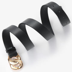 Fashionable chain design buckle belt