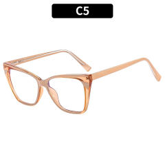 INS popular cat eye shape blue light reading glasses