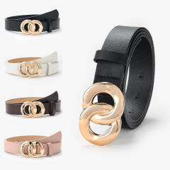 Fashionable chain design buckle belt