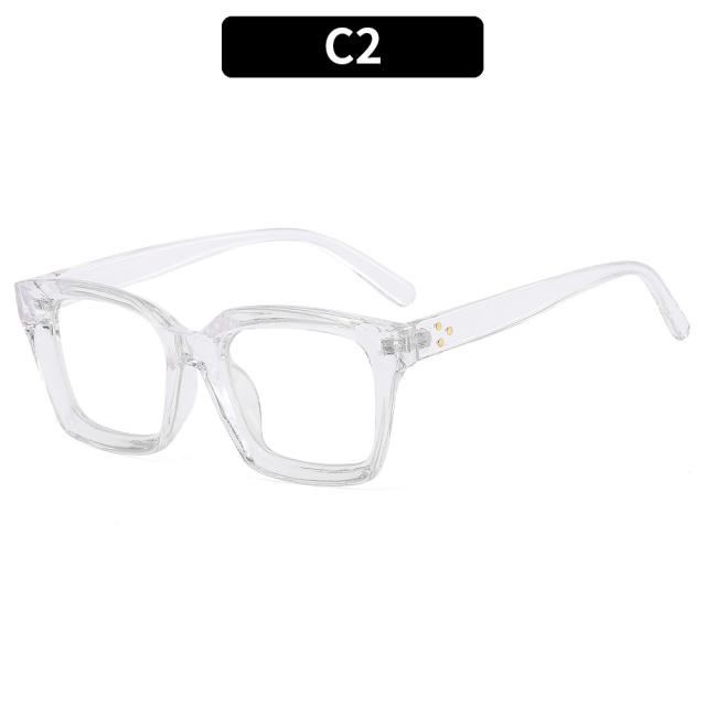 Occident fashion square rim reading glasses