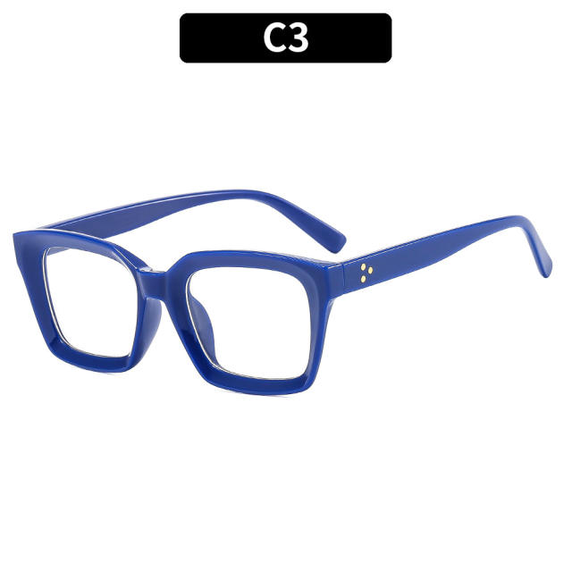 Occident fashion square rim reading glasses