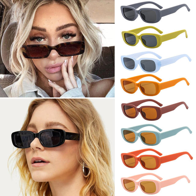 2022 Colorful frost rim sunglasses