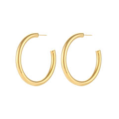 Different size stainless steel earrings hoop earrings
